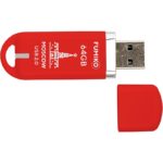 ФЛЭШ-ДРАЙВ “FUMIKO” 64ГБ USB 2.0 #Moskow.Red