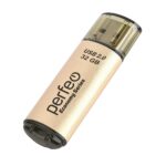 ФЛЭШ-ДРАЙВ “PERFEO” 32ГБ USB 2.0 #E03.Gold.EconomySeries