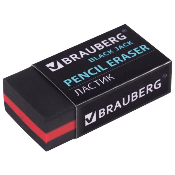 ЛАСТИК BRAUBERG 40*20*11мм #BlackJack