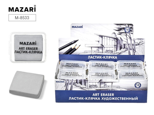 ЛАСТИК MAZARI 40*40*10мм #Клячка