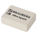 ЛАСТИК “BRAUBERG” 26*18*8мм, КАУЧУК #UltraSquare