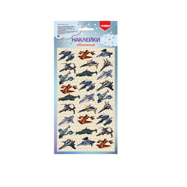 НАКЛЕЙКИ АССОРТИ 10*22см