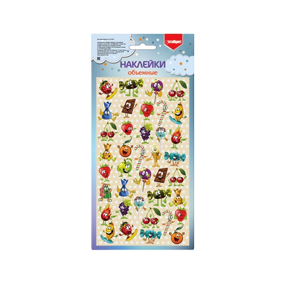 НАКЛЕЙКИ АССОРТИ 10*22см