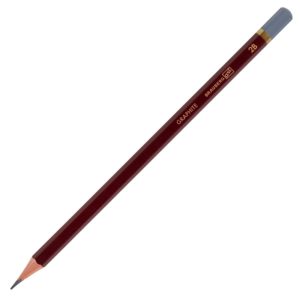 КАРАНДАШ ЧЁРНОГРАФИТНЫЙ BRAUBERG 2М #Premier.ВысшееКачество