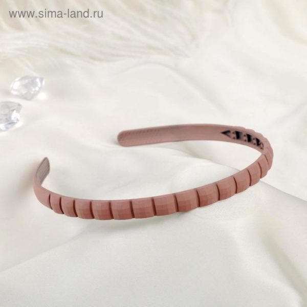 39f678205e8211eb8b72bcee7b5b3383_b6fbbd3746de11eda399b42e99b9ab10 ОБОДОК ДЛЯ ВОЛОС МАТОВЫЙ БЛИК 1см /Квадраты