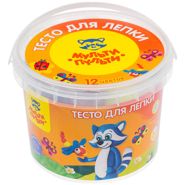 ТЕСТО ДЛЯ ЛЕПКИ 12цв.*30г