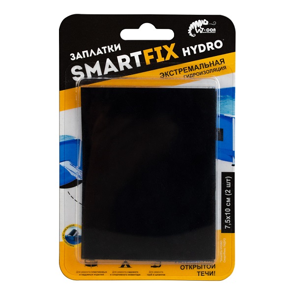 ЗАПЛАТКИ ЗАПЛАТКИ SMART FIX 75*100мм 2шт., ГИДРОИЗОЛЯЦИОННЫЕ #W-ConHydro