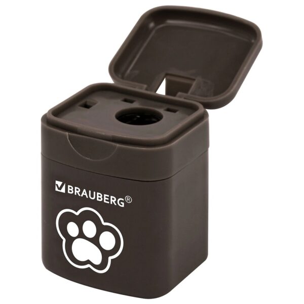 ТОЧИЛКА BRAUBERG С КОНТЕЙНЕРОМ #МилыеКоты