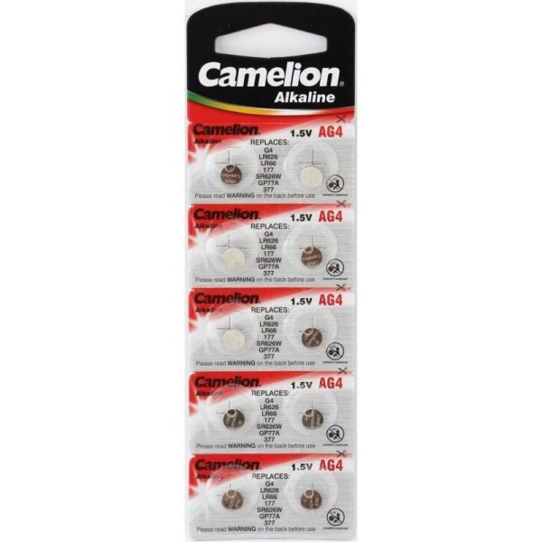 ЭЛЕМЕНТ ПИТАНИЯ CAMELION AG4 (377,626)
