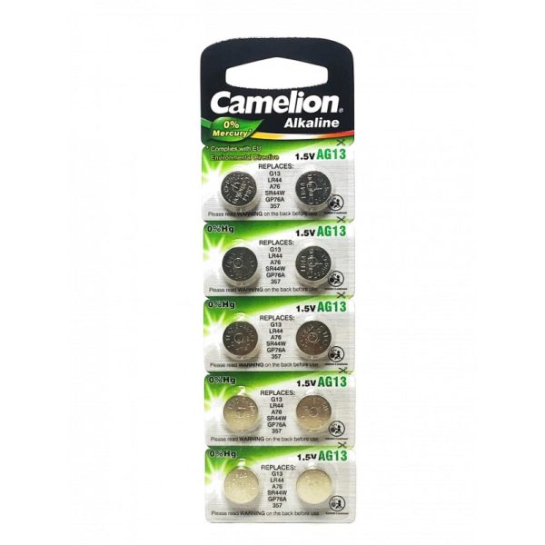 ЭЛЕМЕНТ ПИТАНИЯ CAMELION AG13 (357)