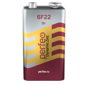 ЭЛЕМЕНТ ПИТАНИЯ PERFEO 6F22 #DynamicZinc
