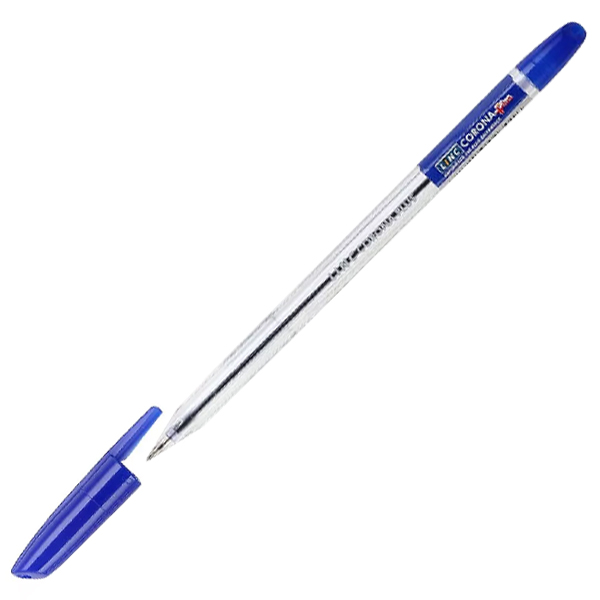 РУЧКА ШАРИКОВАЯ LINC 0,7мм, СИНЯЯ #CoronaPlus