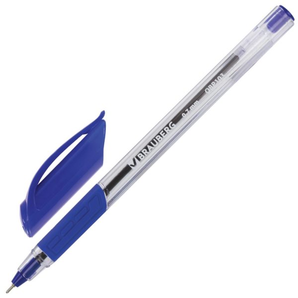 РУЧКА ШАРИКОВАЯ BRAUBERG 0,7мм, СИНЯЯ #ExtraGlideGT