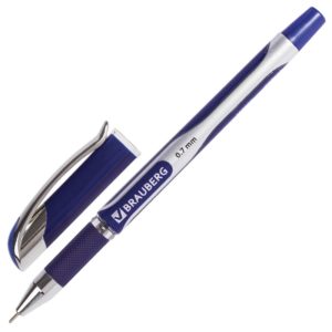 РУЧКА ШАРИКОВАЯ BRAUBERG 0,7мм СИНЯЯ #DeltaPlus