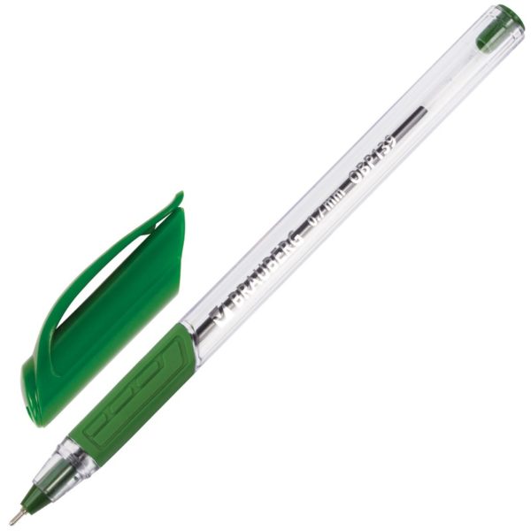РУЧКА ШАРИКОВАЯ BRAUBERG 0,7мм ЗЕЛЁНАЯ #ExtraGlideGT