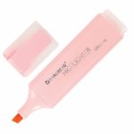 МАРКЕР ТЕКСТОВЫЙ “BRAUBERG” 5мм, ПАСТЕЛЬНЫЙ РОЗОВЫЙ #OriginalPastel