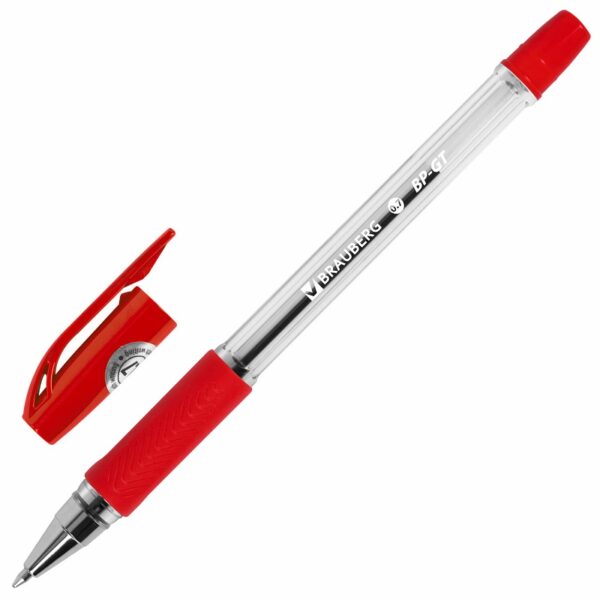 РУЧКА ШАРИКОВАЯ BRAUBERG 0,7мм КРАСНАЯ #BP-GT