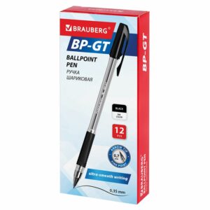 РУЧКА ШАРИКОВАЯ BRAUBERG 0,7мм ЧЁРНАЯ #BP-GT