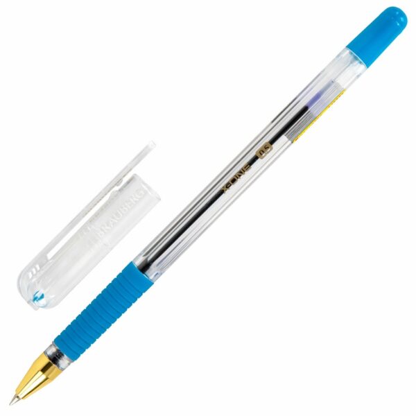 РУЧКА ШАРИКОВАЯ BRAUBERG 0,5мм СИНЯЯ #X-One