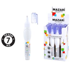 РУЧКА КОРРЕКТИРУЮЩАЯ MAZARI 7мл, С МЕТ.НАКОНЕЧНИКОМ #Izumy