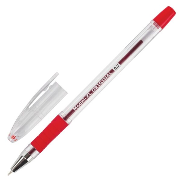 РУЧКА ШАРИКОВАЯ BRAUBERG 0,7мм КРАСНАЯ #Model-XL.Original