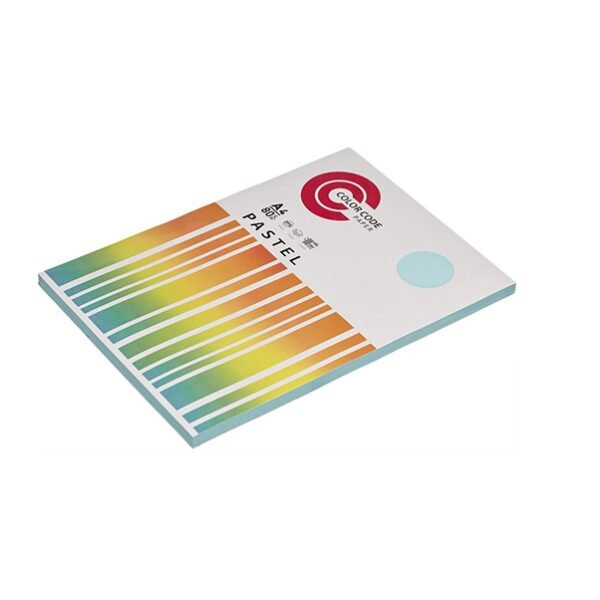 БУМАГА ДЛЯ ОФИСНОЙ ТЕХНИКИ.А4 COLOR CODE 50л.80гм2 #ГолубаяПастель