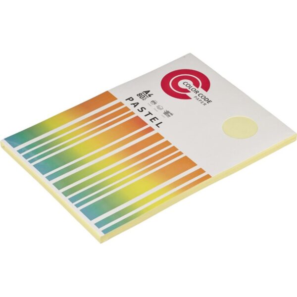 БУМАГА ДЛЯ ОФИСНОЙ ТЕХНИКИ.А4 COLOR CODE 50л.80гм2 #ЖёлтаяПастель
