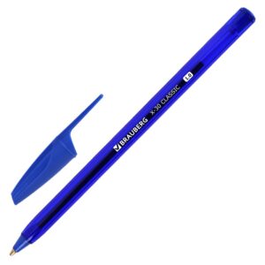 РУЧКА ШАРИКОВАЯ BRAUBERG 1,0мм, СИНЯЯ #X-30Classic