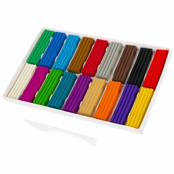 ПЛАСТИЛИН BRAUBERG 18цв.360г #АкадемияКлассическая