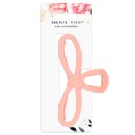 ЗАКОЛКА-КРАБ ДЛЯ ВОЛОС “MONTE VITA” 12,5см SOFT TOUCH #Розовый
