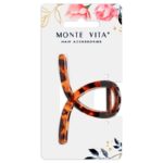 ЗАКОЛКА-КРАБ ДЛЯ ВОЛОС “MONTE VITA” 8см #ГлянецЧерепаха