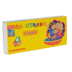 ПЛАСТИЛИН МЕГАПЛАСТ 6цв.120г #Аттракционы