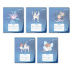 ТЕТРАДЬ 12л.”SVETOCH” ЛИНИЯ, ПЛАСТИК #РадужныеКрылья