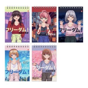 БЛОКНОТ А6 АЛЬТ 40л., НА ГРЕБНЕ #Anime.Freedom
