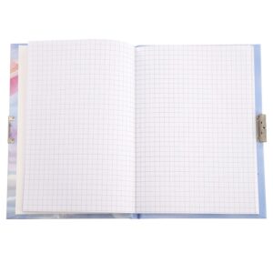 КНИЖКА ЗАПИСНАЯ ALINGAR 18*22см 48л. КЛЕТКА, ЗАМОК + ШАР.РУЧКА #Кошечка