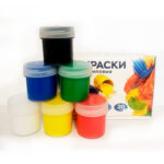 КРАСКИ АКРИЛОВЫЕ “РДК” 6цв.10мл